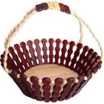 Fine finishing Fruit Basket