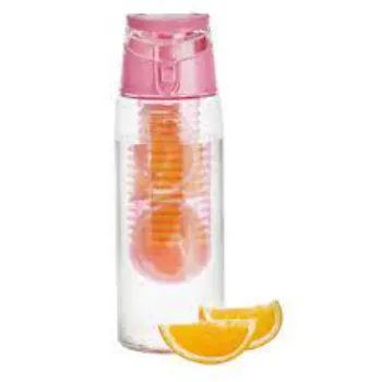 Hard Structure Fruit Infusing Water Bottle