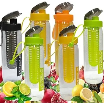Easy To Carry Fruit Infusing Water Bottle