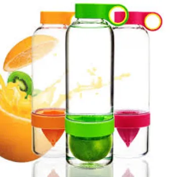  High Quality   Fruit Infusing Water Bottle
