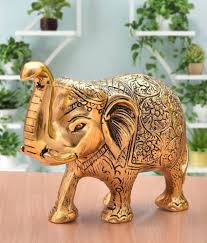  Metal Elephant Statue 