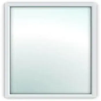  UPVC Fixed Window, Glass Thickness: 5 Mm