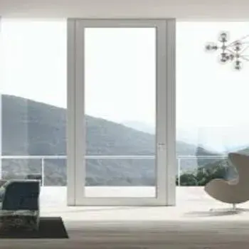 Hinged Aluminium Glazed Door, Single