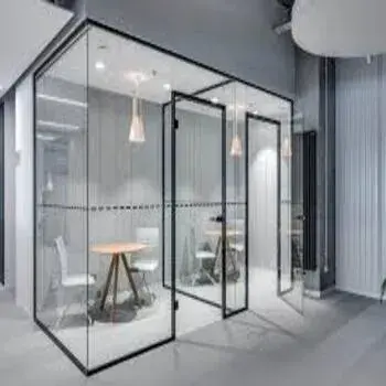  Fire Rated Fully Glazed Doors, For Office, Thickness: 25 Mm