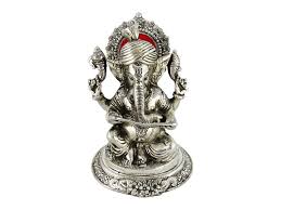 Ganesha White Statue 