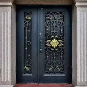 Sunny Galvanized Door