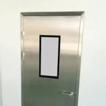 Polished Galvanized Door