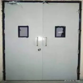 Polished Galvanized Door