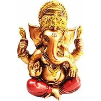 Golden Ganesh Statue