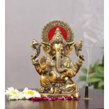  Golden Ganesh Statue