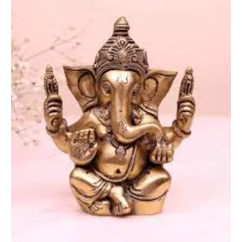 Golden Ganesh Statue