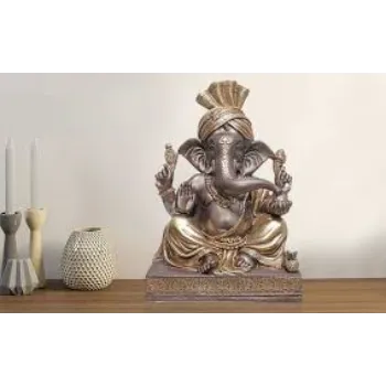 Ganesha Metal Statue