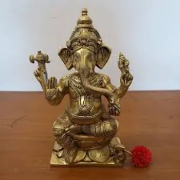  Golden Ganesh Statue