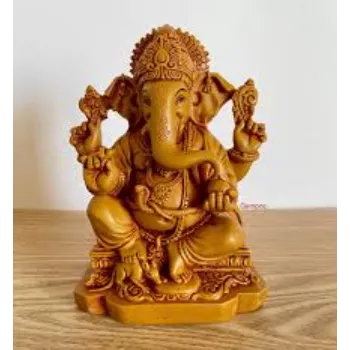  Wooden Ganesh Statue