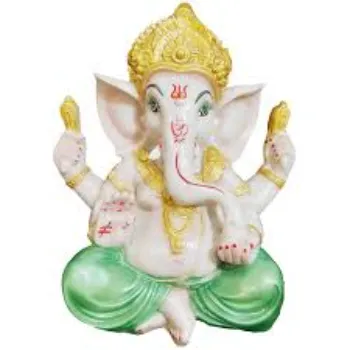   White Marble Ganesh Statue