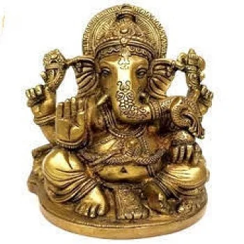 Brass Ganesh Statue