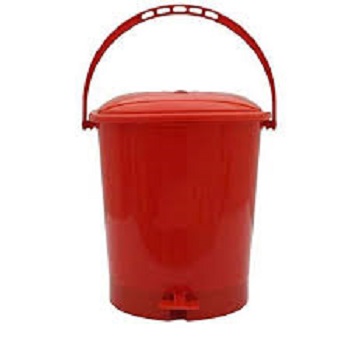 Red Garbage Bins
