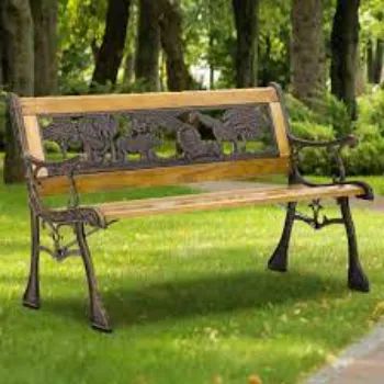 Polished Garden Bench