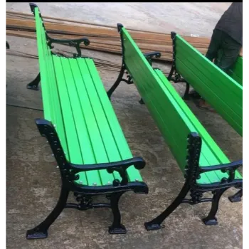 Coated Garden Bench