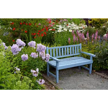 Coated Garden Bench
