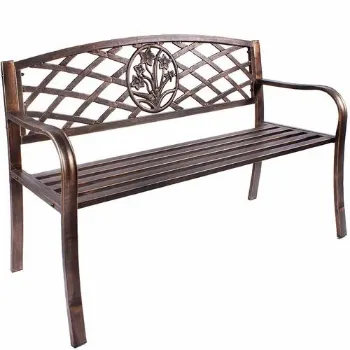 Polished Garden Bench