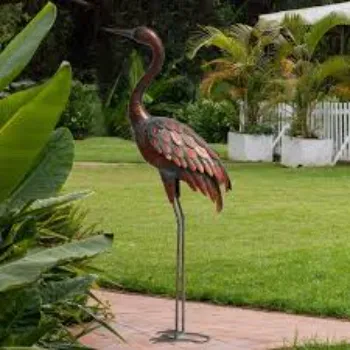 Kircust Garden Crane Statues