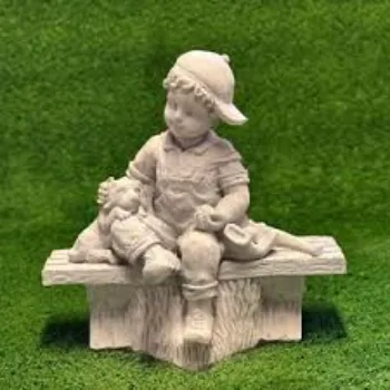  Baseball Player Garden Sculpture