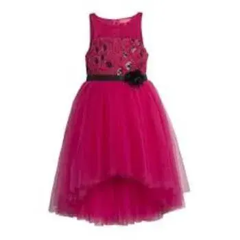 Hot Pink Frock For Girls