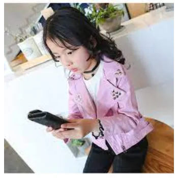 Girls Baby Pink Jackets