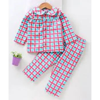 Girls Gorgeous Check Night Wear
