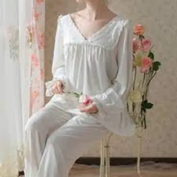 Girls Trendy Linen Night Wear