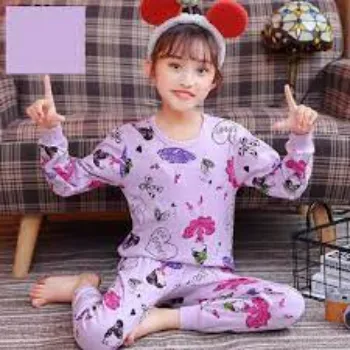 Girls Printed Night Wear