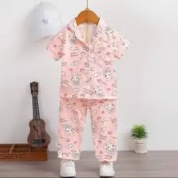 Girls Printed Night Wear