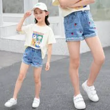 Anti wrinkle Girls Shorts