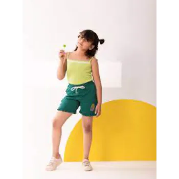 Girls Green Shorts
