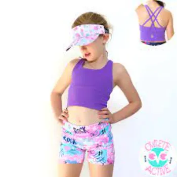 Girls Printed Short