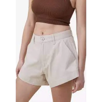 Girls Summer Beige Color Shorts