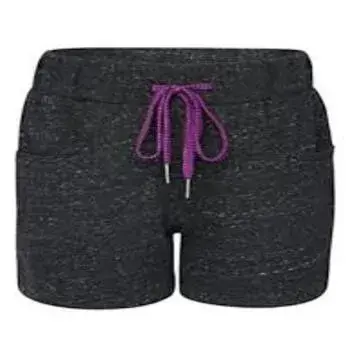 Black Color Girls Shorts