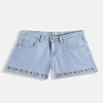 Denim Girls Shorts