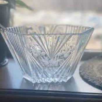 Al Nazim Glass Bowl