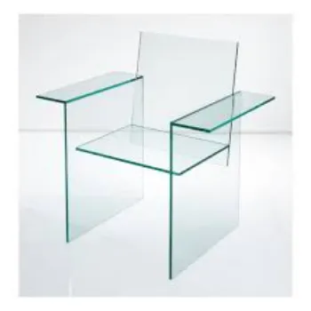  Durable Glass Chair