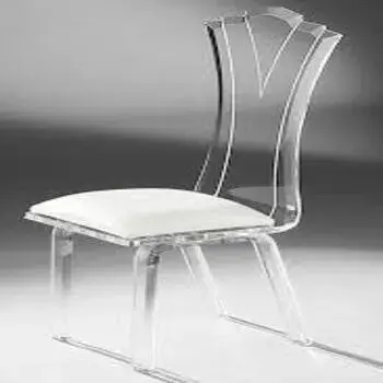 Transparent Glass Chair