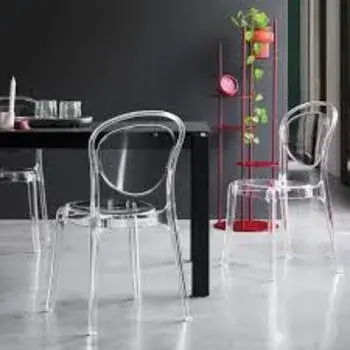 New Design Glass Chair