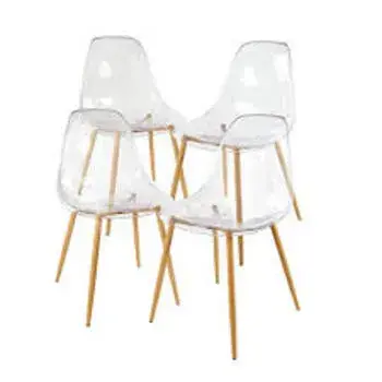 Glass-Wood Chair