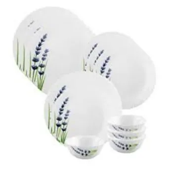 Attractive Design Glass Dinner Set