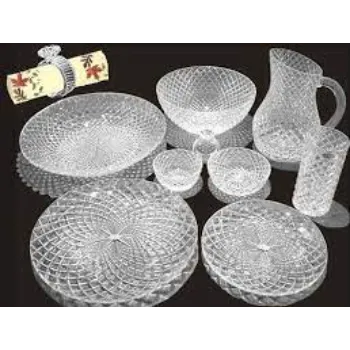 AZ Glass Dinner Set