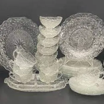 Classic Glass Dinner Set