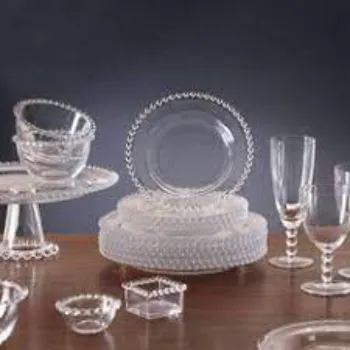 Designer Glass Dinner Set