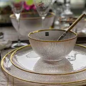 Mofna Glass Dinner Set