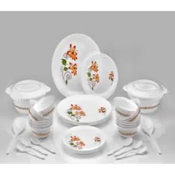 Light Weight Glass Dinner Set